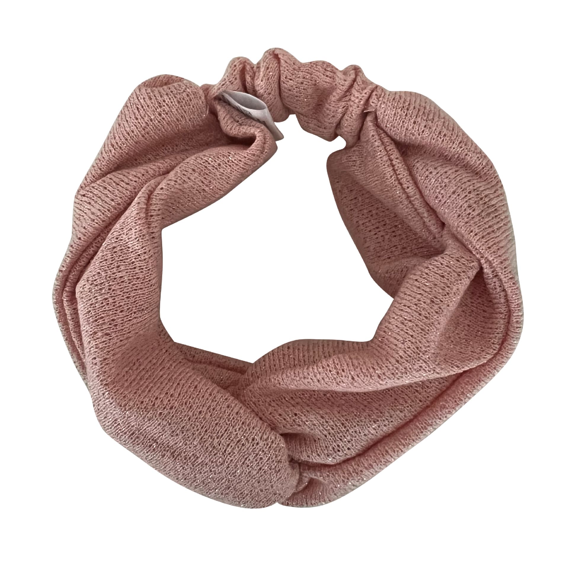 Pink jersey turban