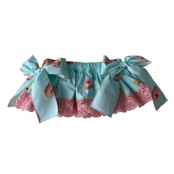 Donuts with pink lace bloomer Donuts with pink lace bloomer