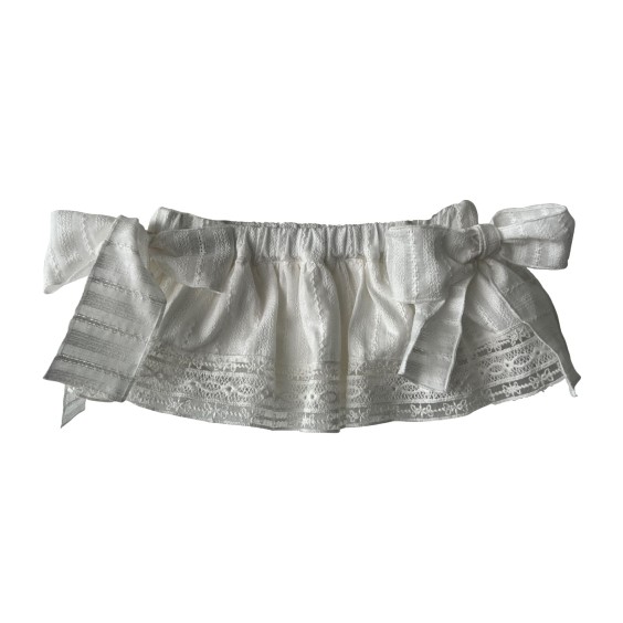 Ivory embroidery bloomer Ivory embroidery bloomer
