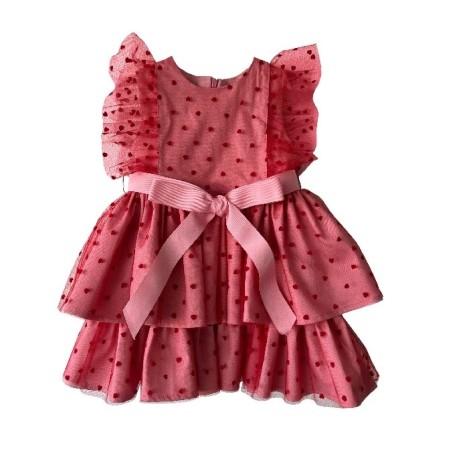 Pink tule dress