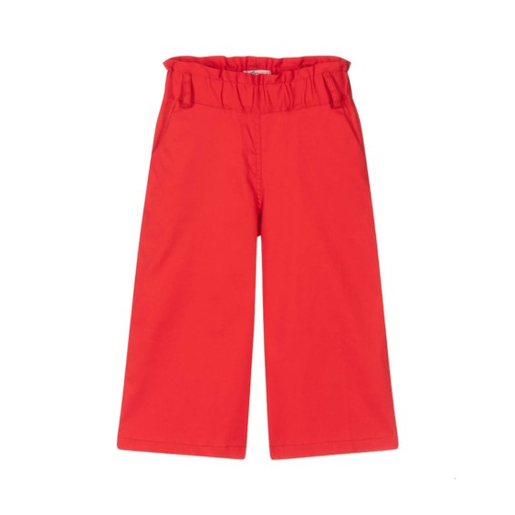 Red piquett trousers