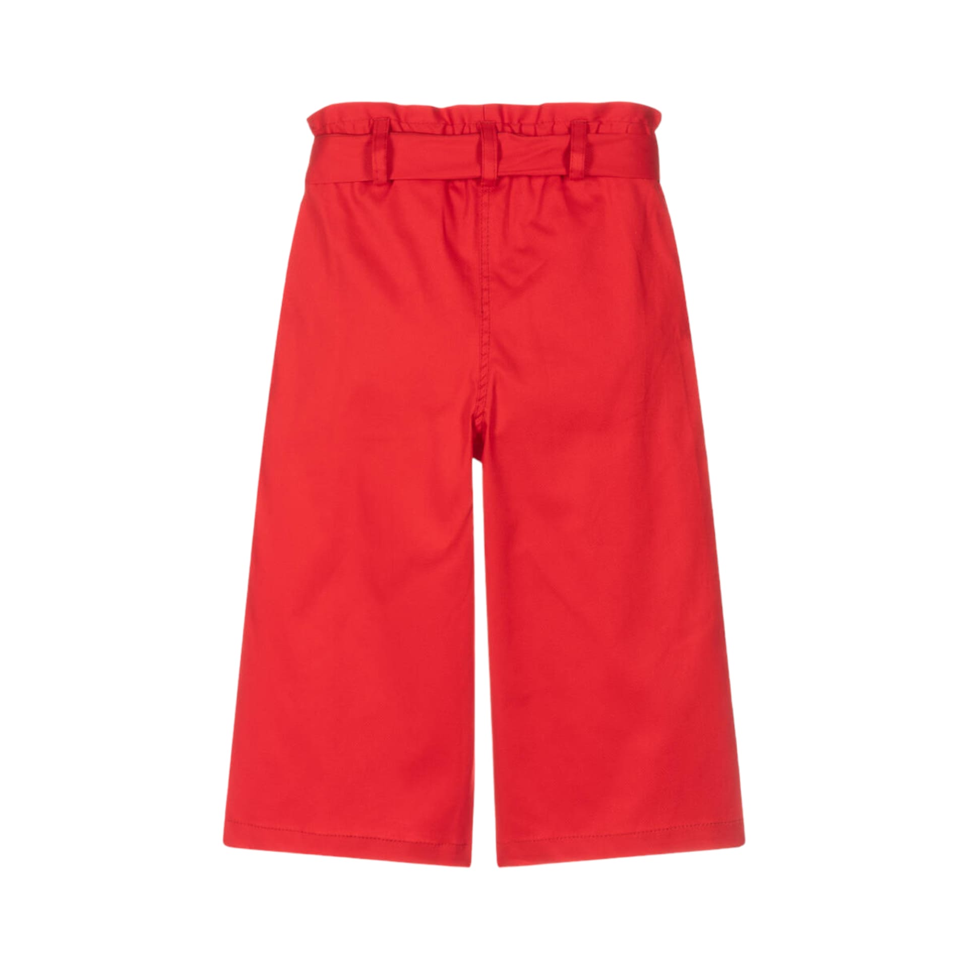 Red piquett trousers