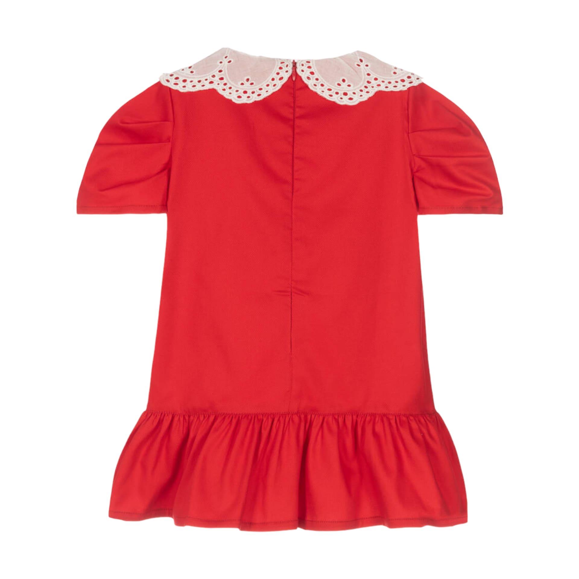 Red piquett dress