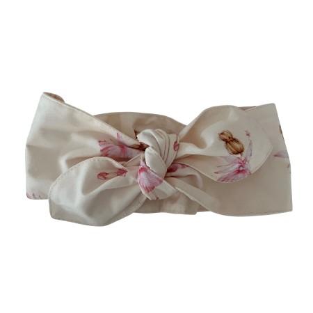 Ivory with ballerinas  hairband