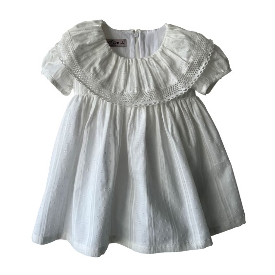 Ivory with silver dress Ivory with silver dress