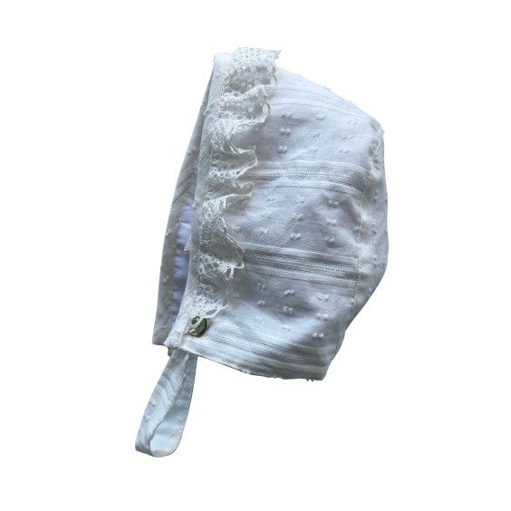Ivory with silver bonnet