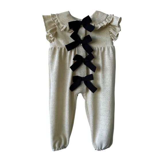 Ivory jersey jumpsuit Ivory jersey jumpsuit