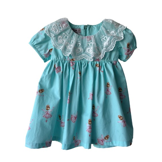 Blue with ballerinas tule dress Blue with ballerinas tule dress