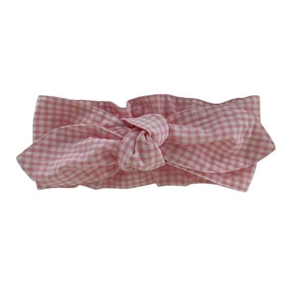 Pink vichy hairband Pink vichy hairband