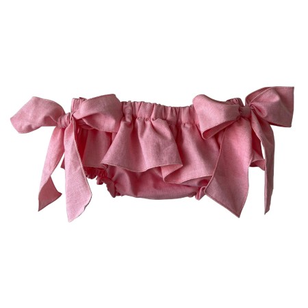 Pink chambray bloomer