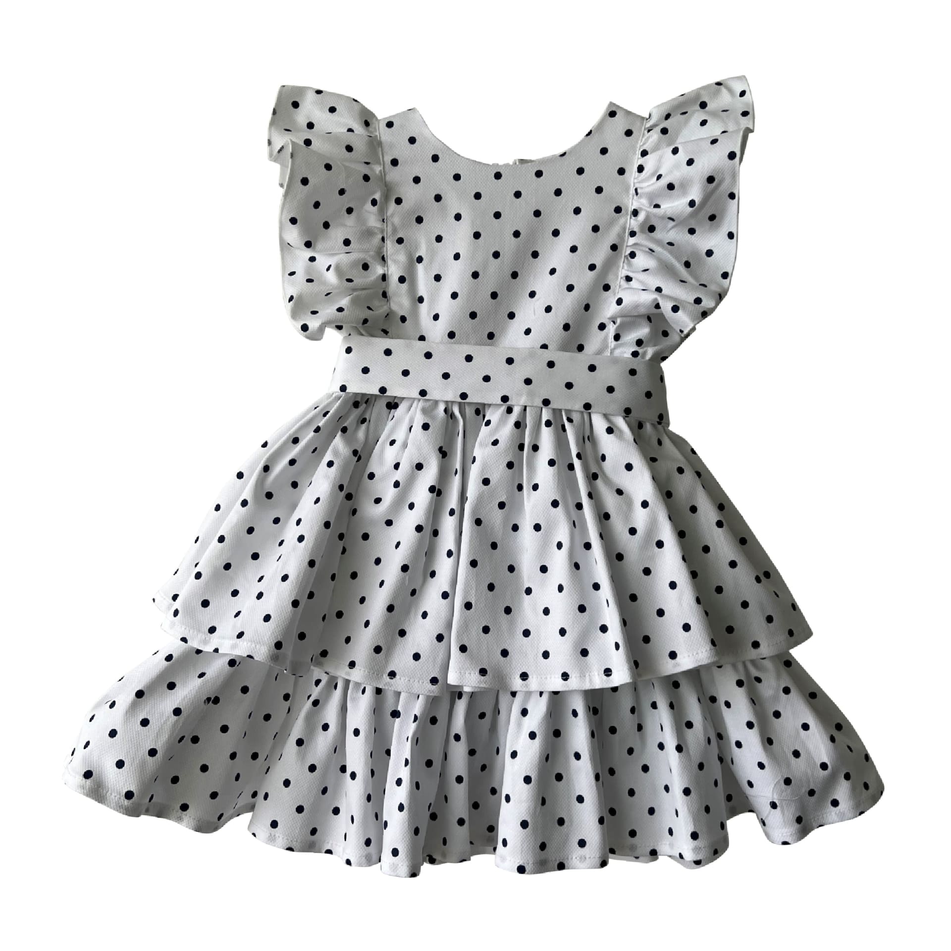Robe  pois bleus