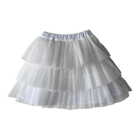 Ivory tulle skirt
