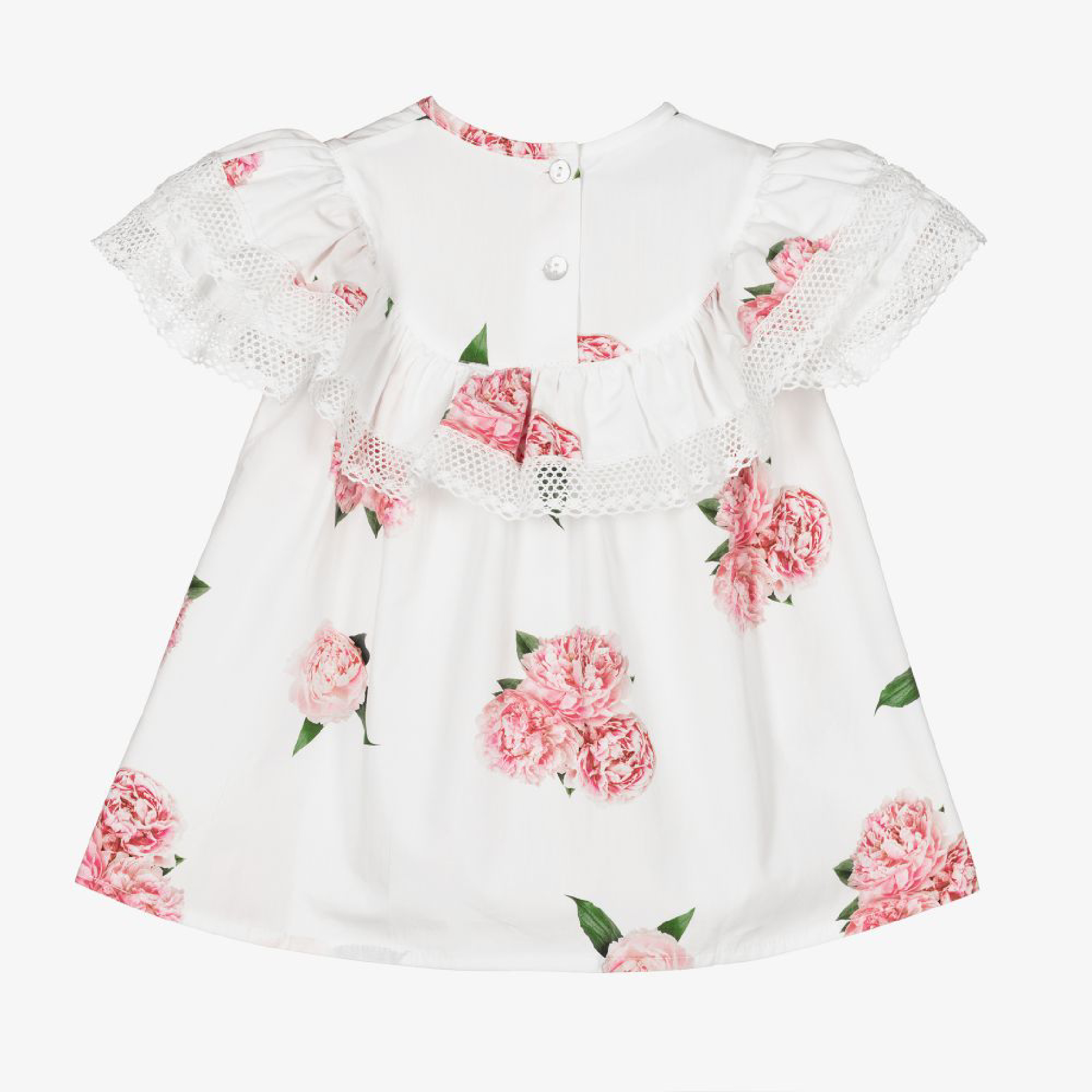 Peony frill blouse