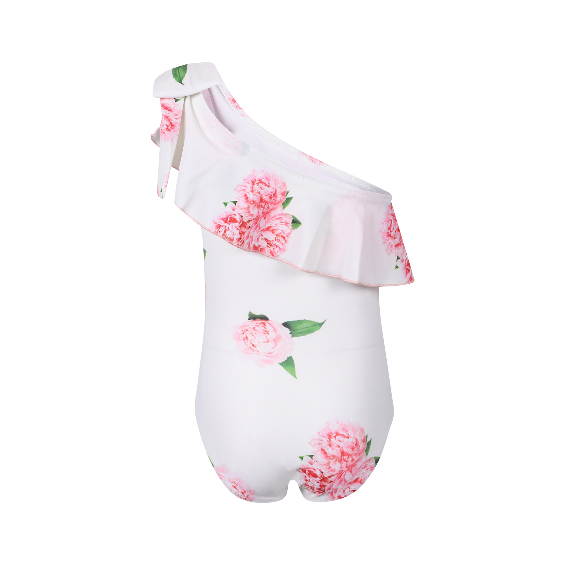 Peony one shoulder swimsuit - woman