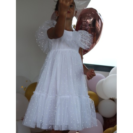 White tule dress White tule dress