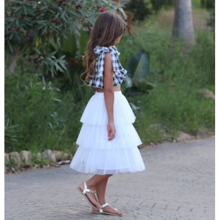 Ivory tulle skirt Ivory tulle skirt