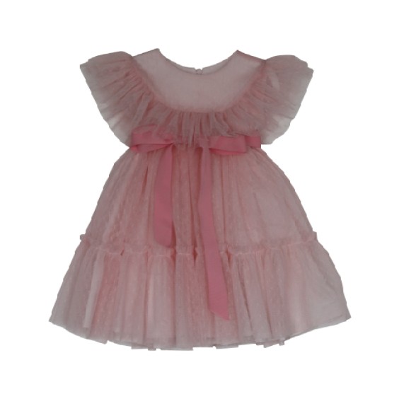 Pink tule dress