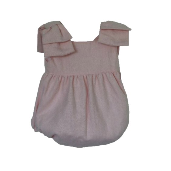 Pink bows romper Pink bows romper