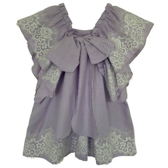 lilac oxford dress