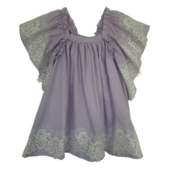 robe oxford lilas