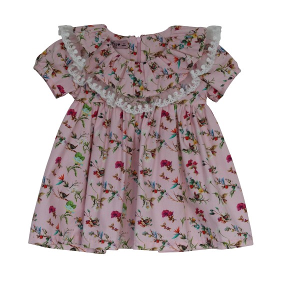 Pink with flowers dress Pink with flowers dress