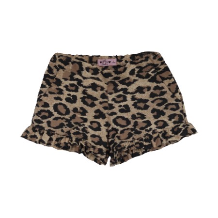 Leopard shorts