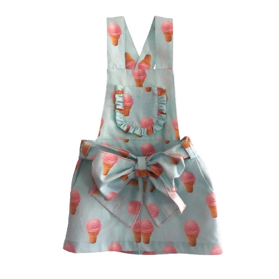 Ice cream dungaree skirt Ice cream dungaree skirt