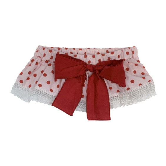 Red dots Lace bloomer Red dots Lace bloomer
