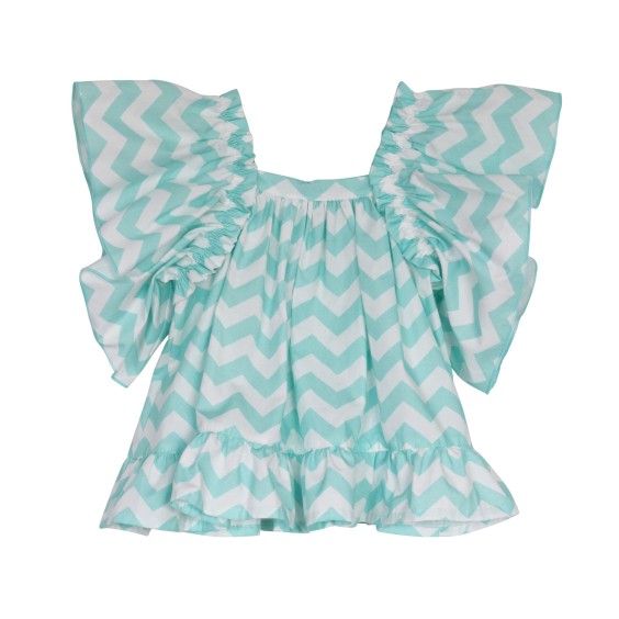 Mint chevron tunic Mint chevron tunic
