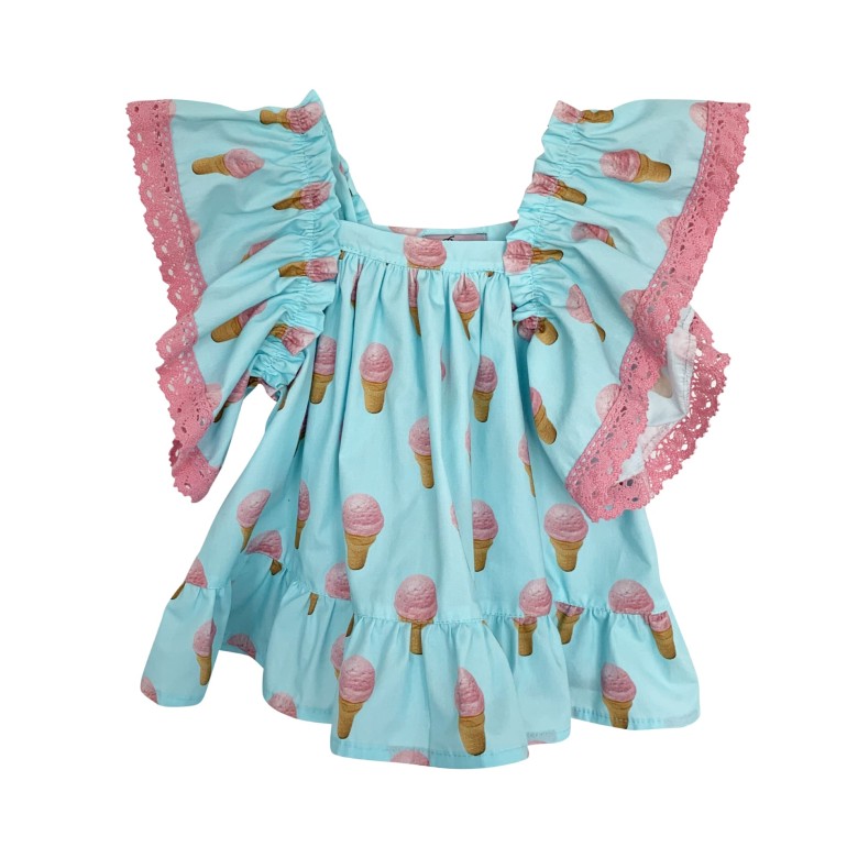 Phi Baby Blue Gelato shops Dress