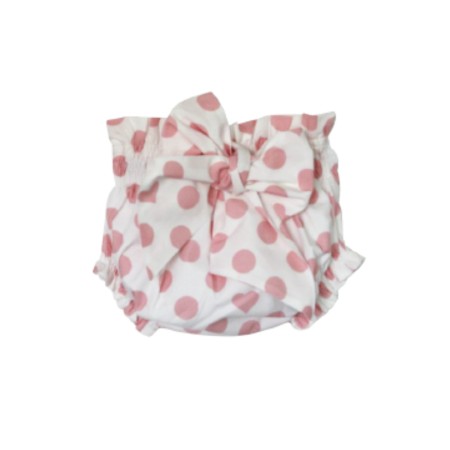 White with pink dots knicker