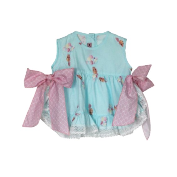 Unicorn 2 bows tunic