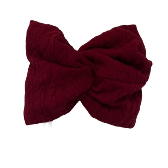 Bordeaux jersey turban