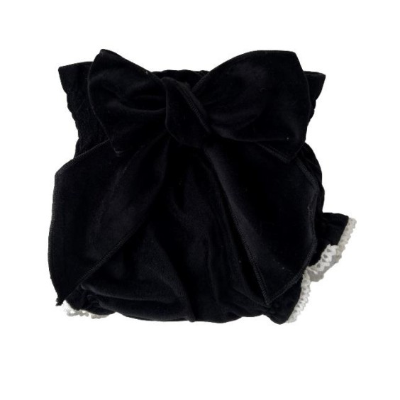 Black velvet knicker
