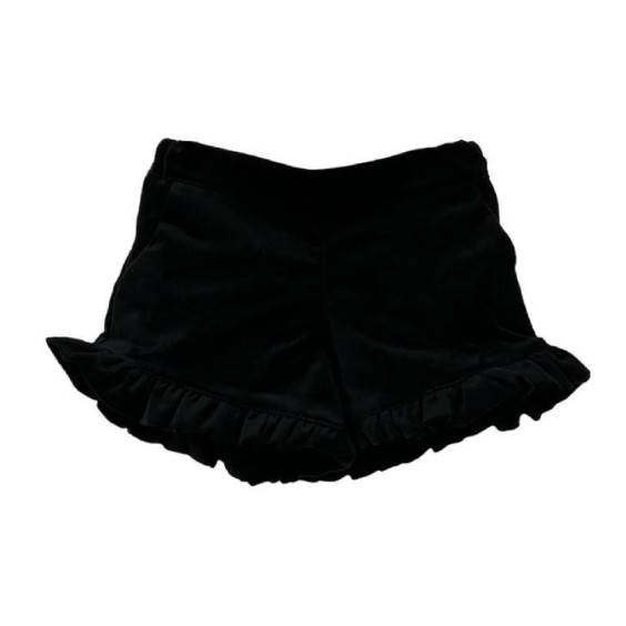 Black velvet shorts Black velvet shorts