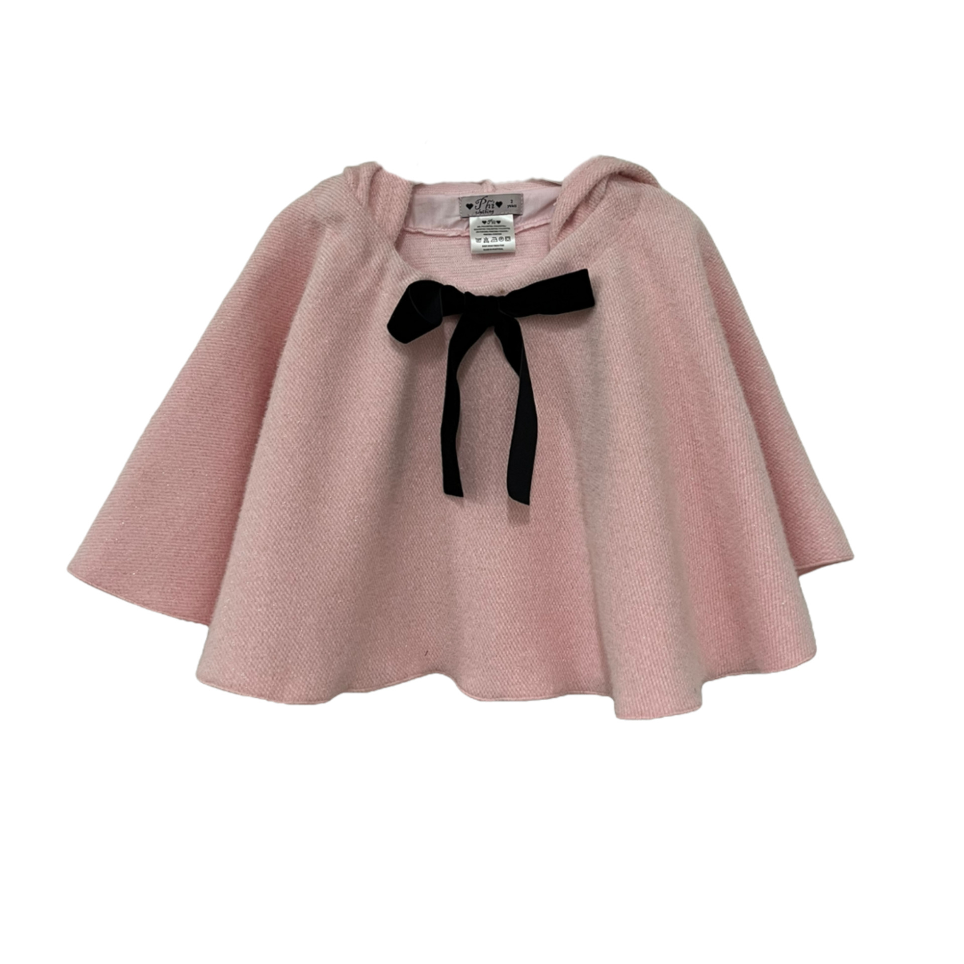 Pink jersey cape