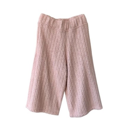 Pink wool  trousers
