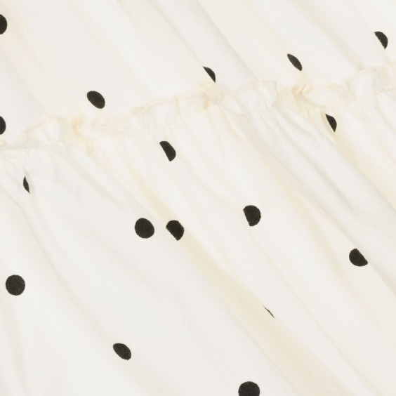 Vestido pintas pretas