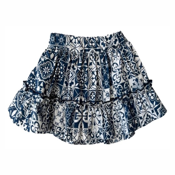 Portuguese tile skirt Portuguese tile skirt