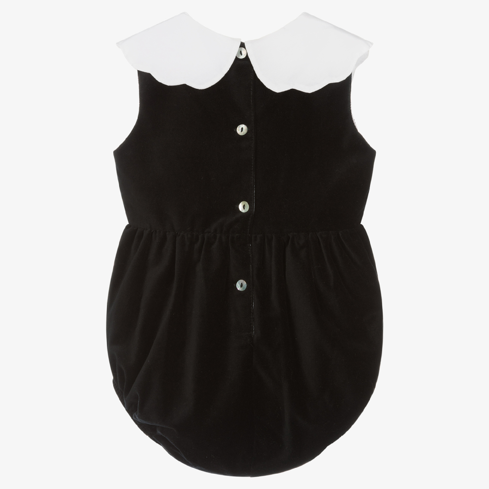 Barboteuse velour noire