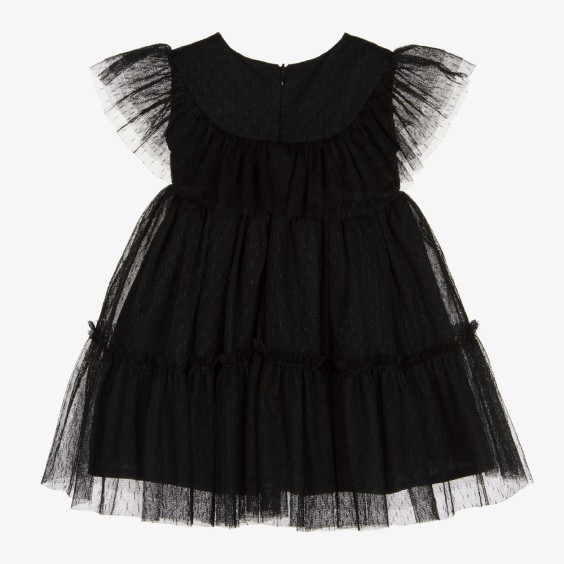Robe en tulle noir