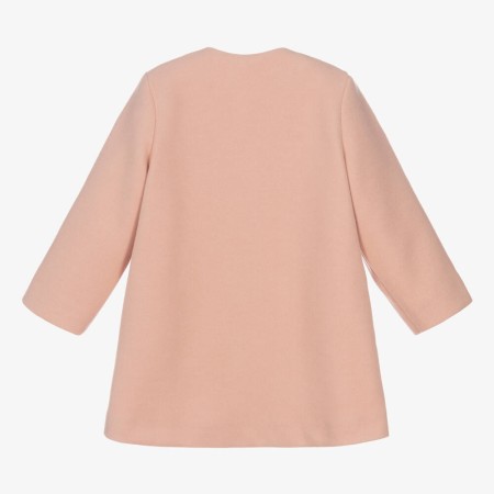 Manteau rose avec noeud Manteau rose avec noeud