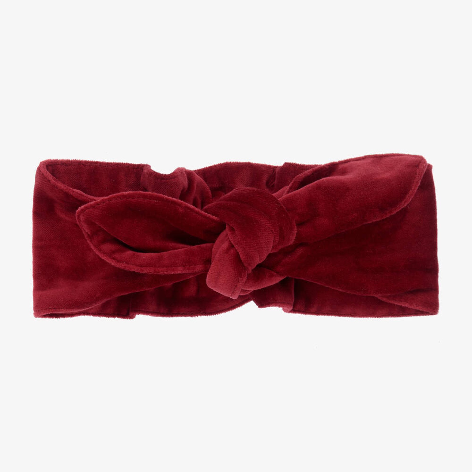 Bordeaux velvet hairband