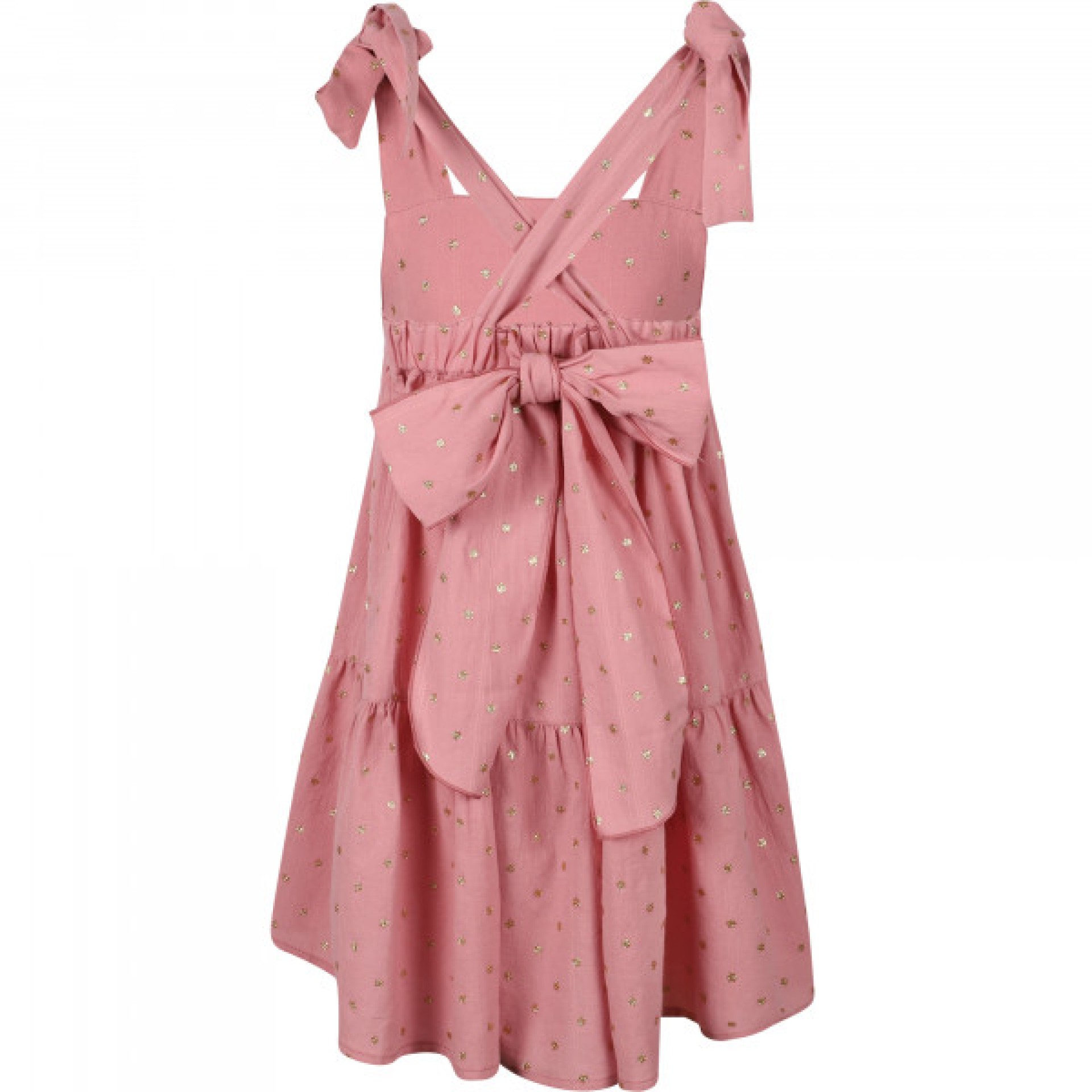 Pink and gold Dress - woman
