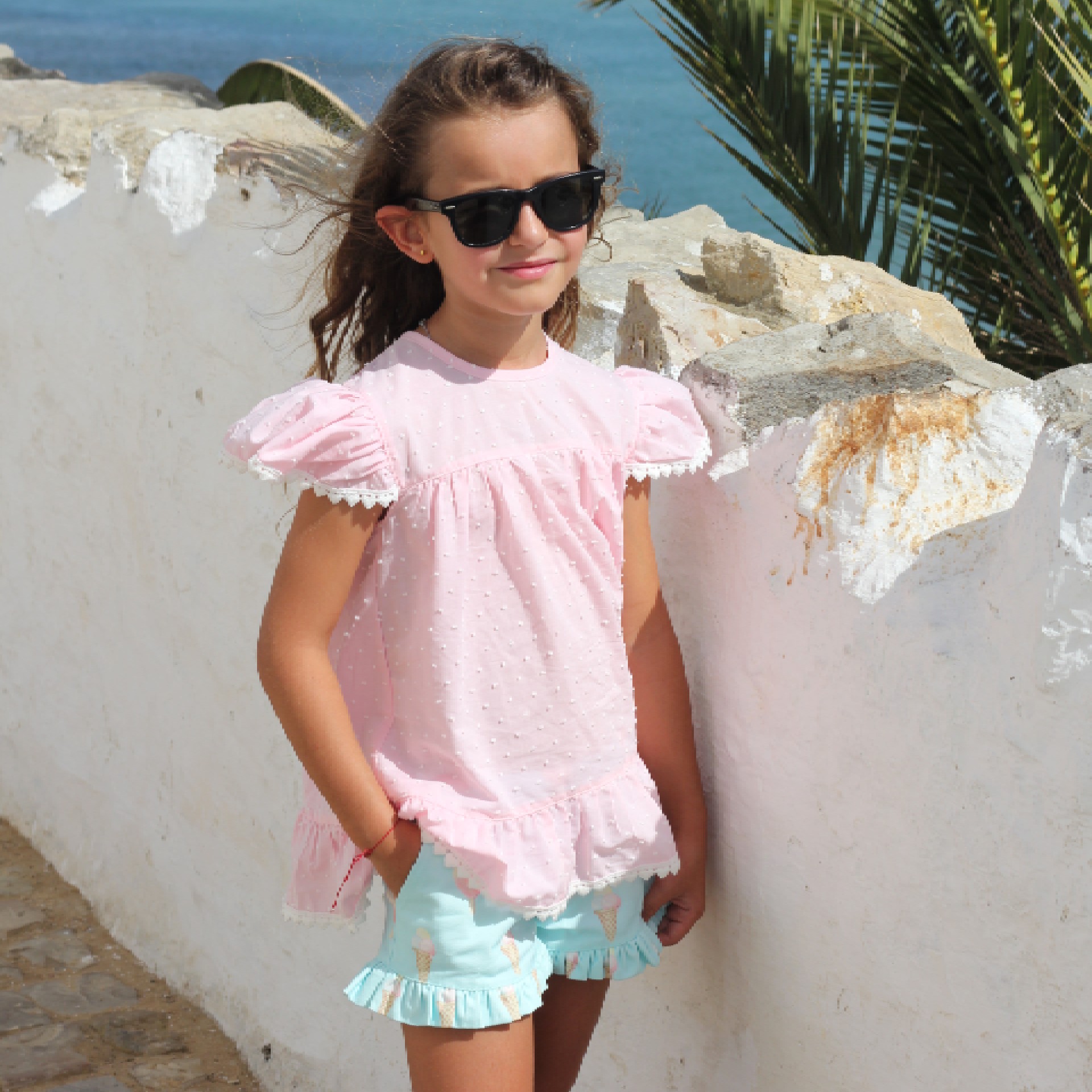 Plumeti bow tunic