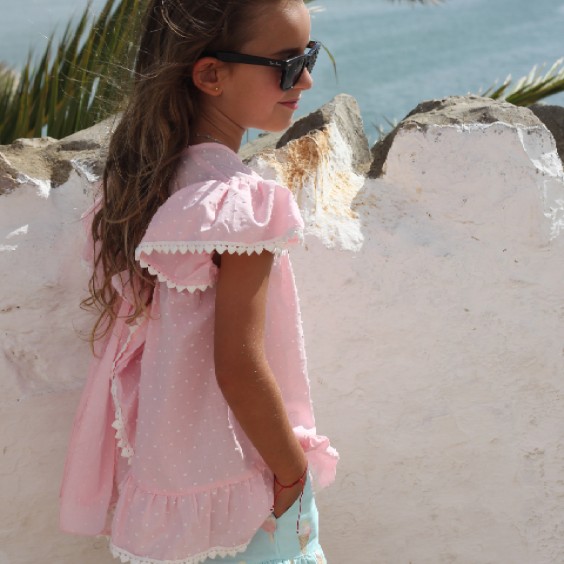 Plumeti bow tunic
