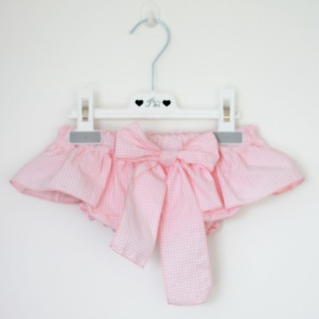 Pink Vichy  bloomer