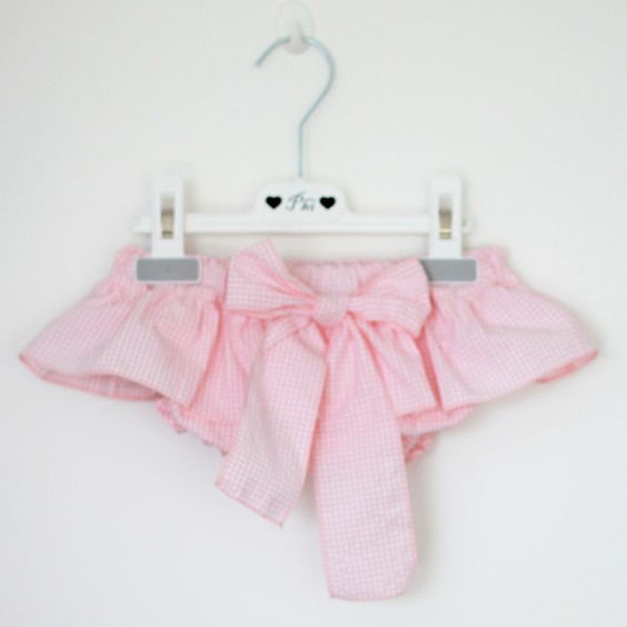Pink Vichy  bloomer
