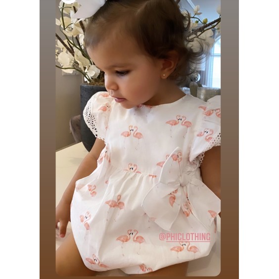 Flamingos Romper