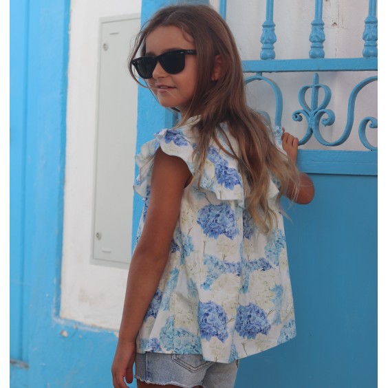 Hydrangeas Tunic